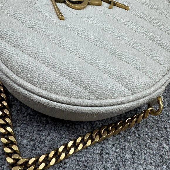 Yves Saint Laurent Round Shoulder Bag 888-081325 - Picture 12 of 15